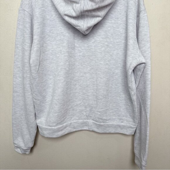 Topshop Womens 10 Embroidered Heart Warm Liner Hoodie - Picture 15 of 16